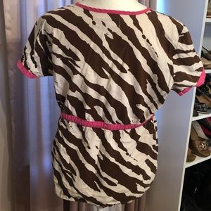 Koi zebra top
